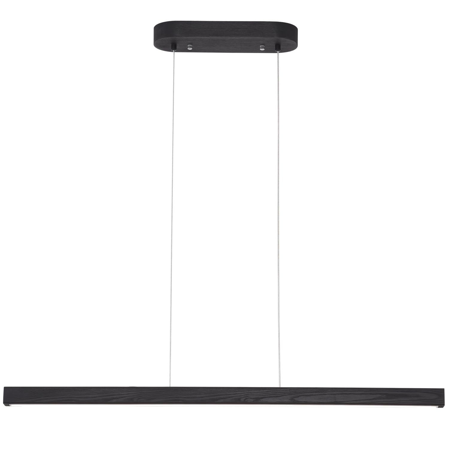 31" Wooden Linear Pendant Light LED Pendant Light Dimmable Pool Table Island Lights Modern Linear Chandeliers for Dining Room Kitchen Ceiling Pendant Lamp for Dining Room Kitchen Island Natural