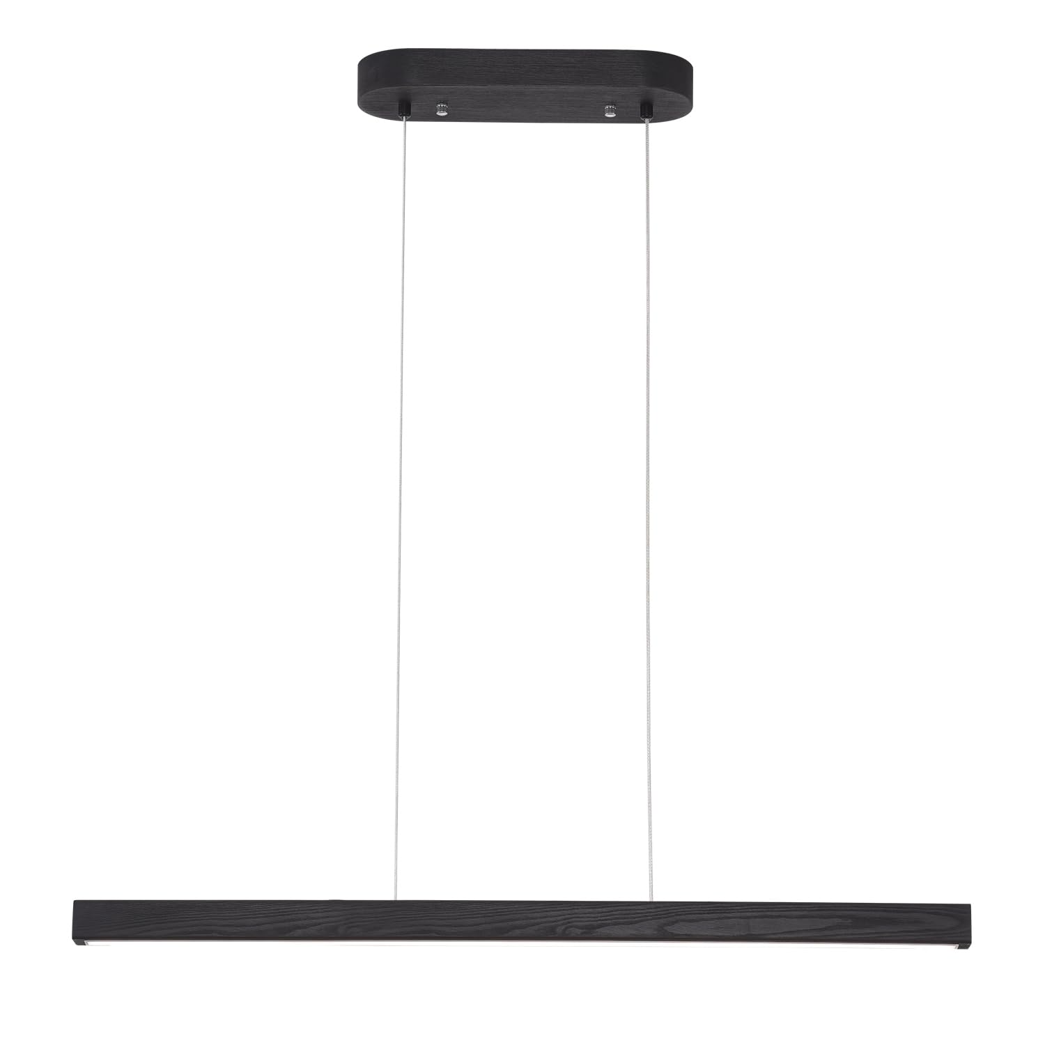 31" Wooden Linear Pendant Light LED Pendant Light Dimmable Pool Table Island Lights Modern Linear Chandeliers for Dining Room Kitchen Ceiling Pendant Lamp for Dining Room Kitchen Island Natural
