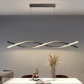 LED Linear Pendant Lights, 47in Island Lighting Fixture 3000k-6000K Dimmable, Chandelier Lamp for Kitchen Dining Room Pool Table Office Bar Garage Workbench