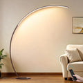 Modern LED Arc Standing Lamp, 2000LM 3 Colors Dimmable with Remote