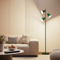 SIBRILLE 36W LED Tree Floor Lamp, Dimmable Tall Standing Lamp with Remote & Touch Control, 4 Color Temperatures Bright Floor Lamp, 3 Rotatable Light Modern Floor Lamps for Living Room Bedroom Office